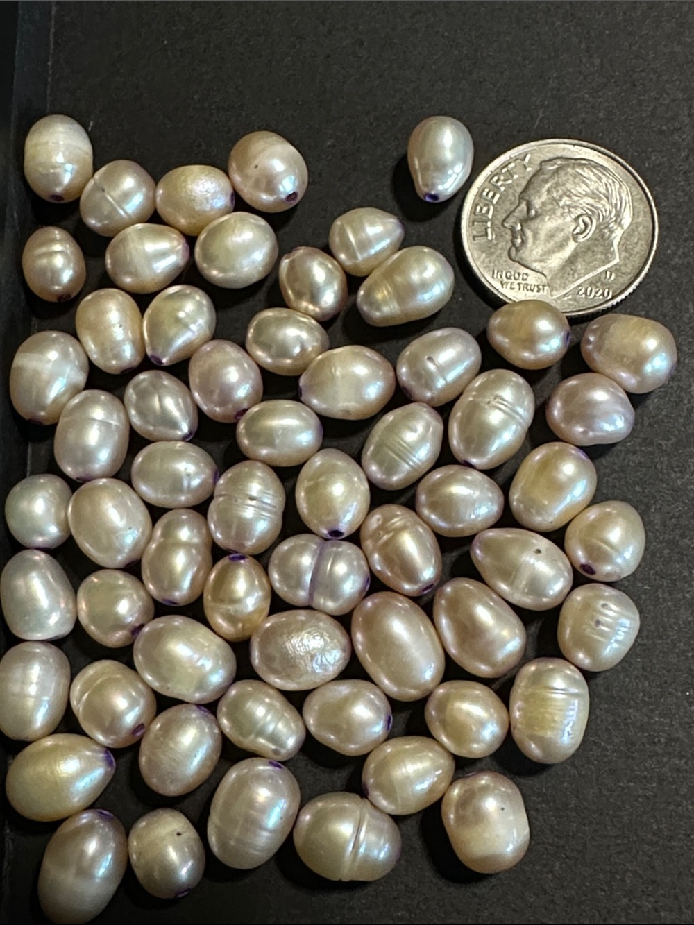 19.  Soft Lavender Freshwater Pearls